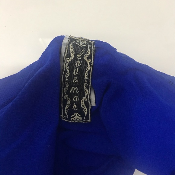 LF Lauemar 💕 Sexy royal blue lace Bandeau bra - Picture 4 of 7